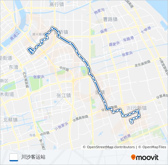 182路 bus Line Map