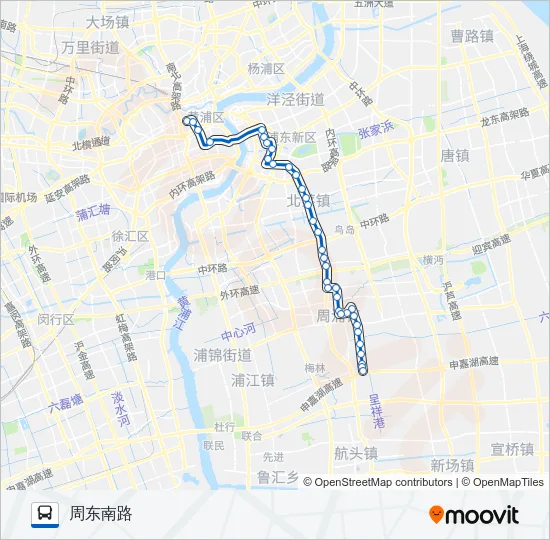 451路 Bus Line Map
