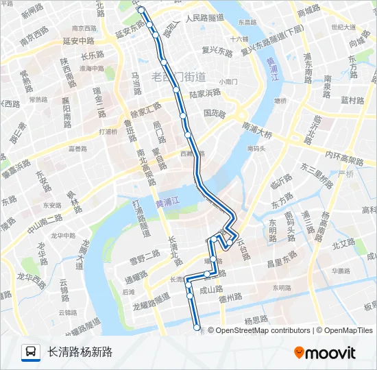 454路 Bus Line Map