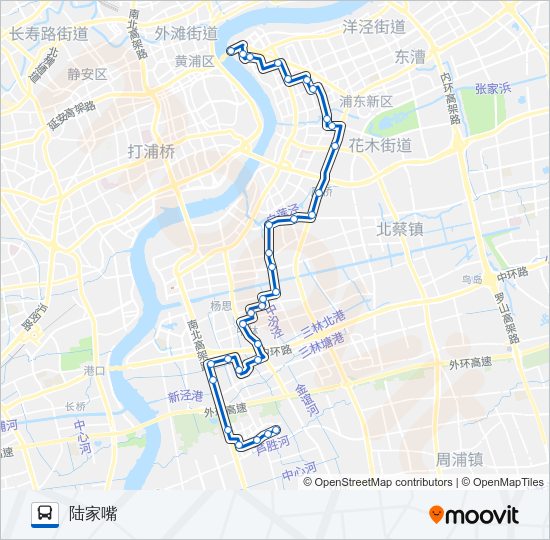 583路 Bus Line Map