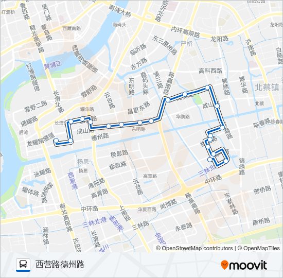 604路 Bus Line Map