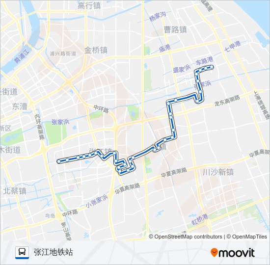 636路 Bus Line Map