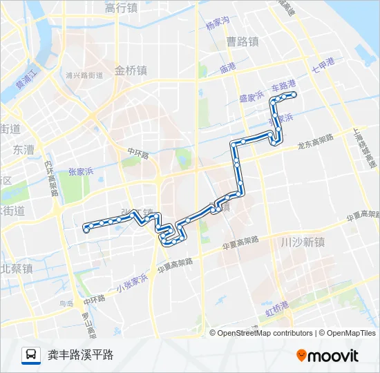 636路 Bus Line Map