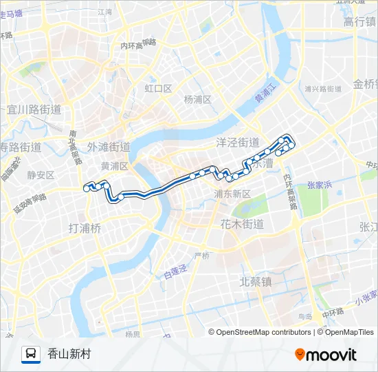 775路 Bus Line Map