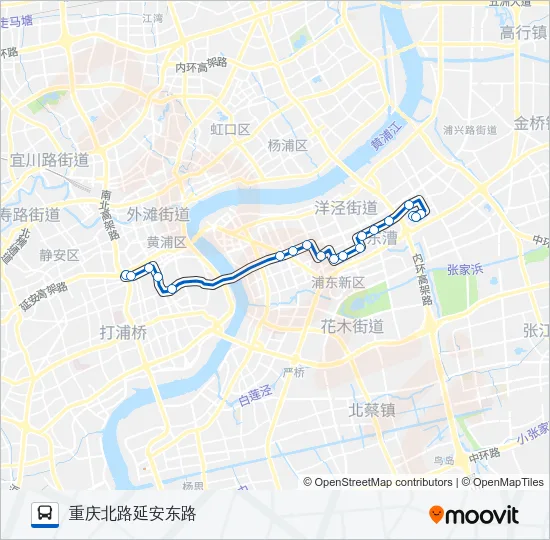 775路 Bus Line Map