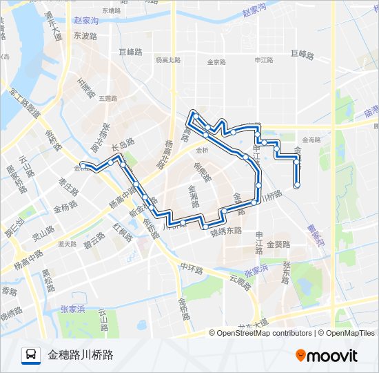 777路 bus Line Map