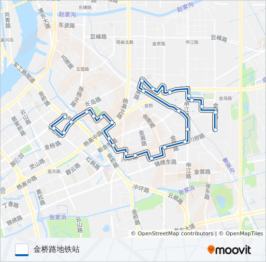 777路 bus Line Map