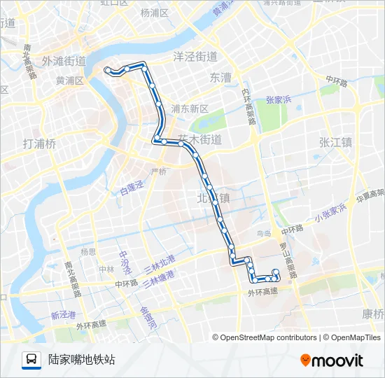 779路 Bus Line Map