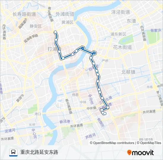 780路 Bus Line Map