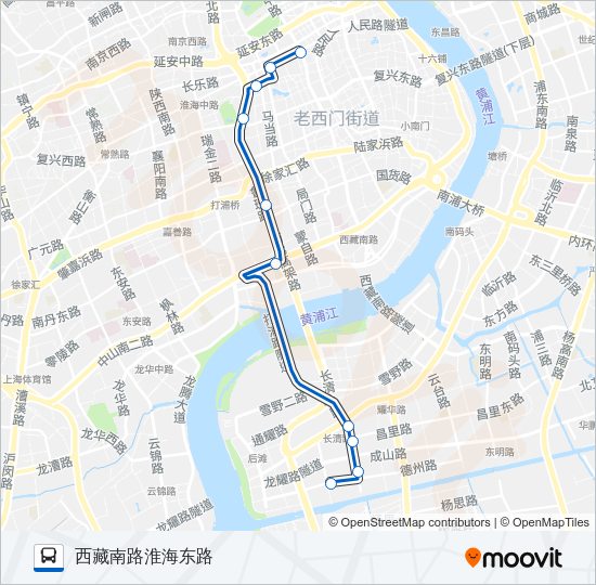 781路 Bus Line Map
