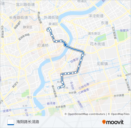 782路 bus Line Map