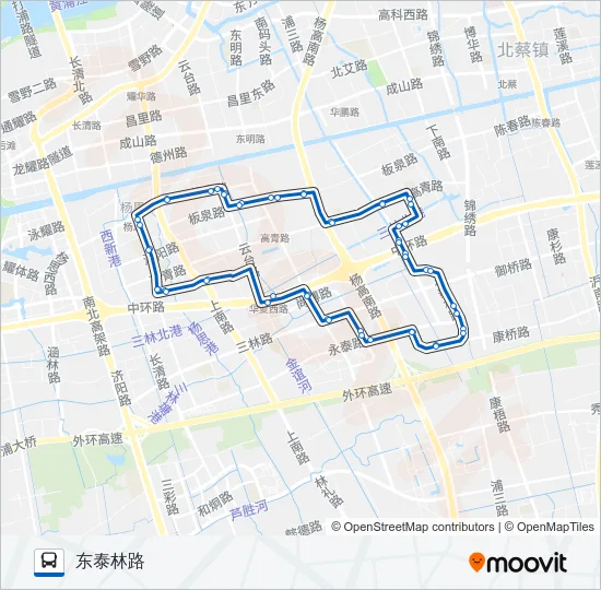 784路 Bus Line Map