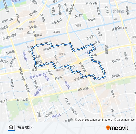 784路 bus Line Map
