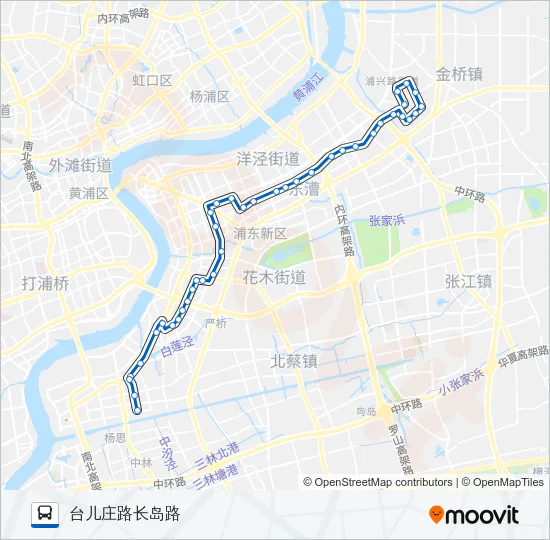785路 Bus Line Map