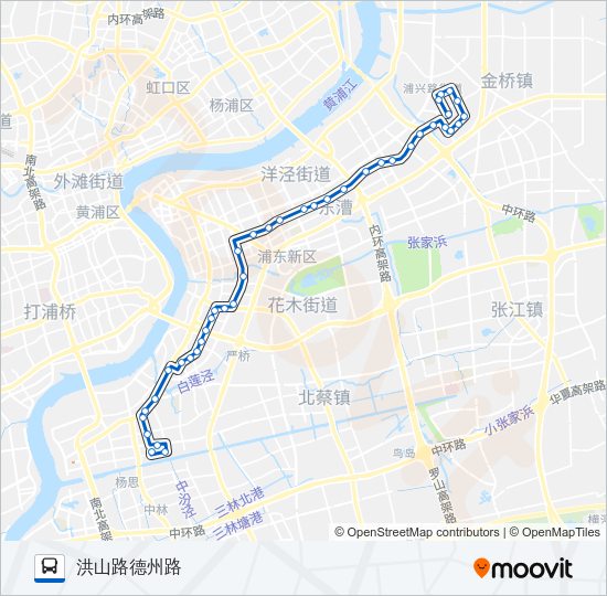 785路 Bus Line Map