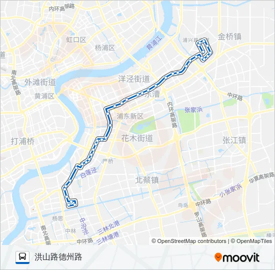 785路 Bus Line Map