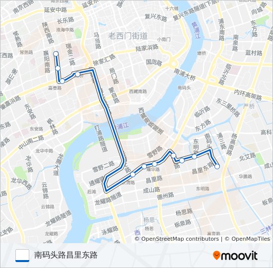786路 bus Line Map