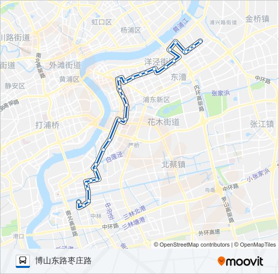 787路 bus Line Map