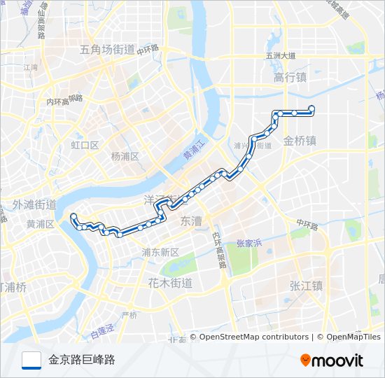 791路 bus Line Map