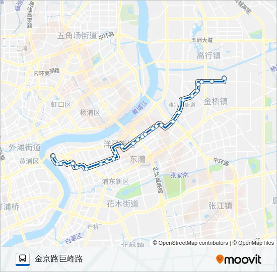 791路 Bus Line Map
