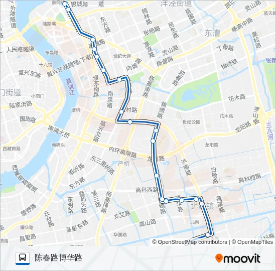 792路 Bus Line Map