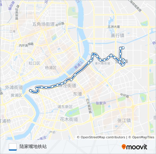799路 bus Line Map