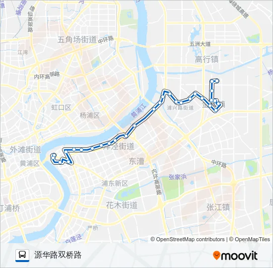 799路 Bus Line Map