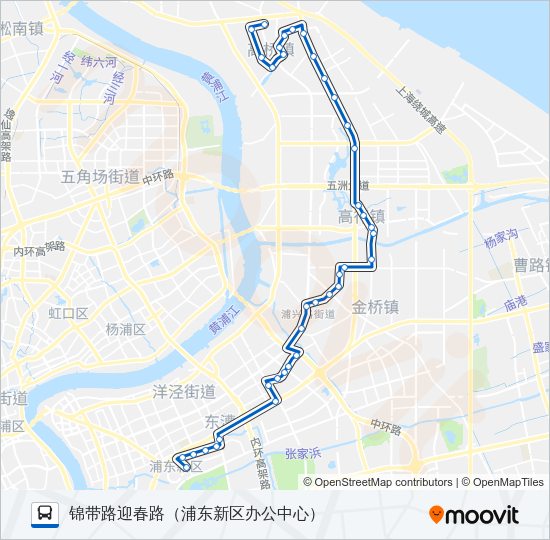 815路 Bus Line Map