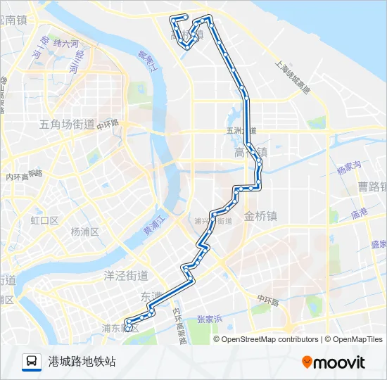 815路 Bus Line Map