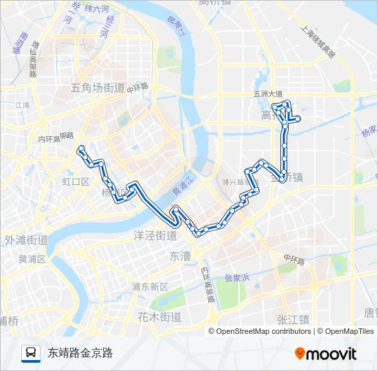 843路 Bus Line Map