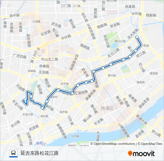 863路 Bus Line Map