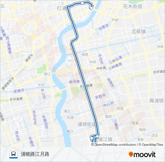 915路 Bus Line Map