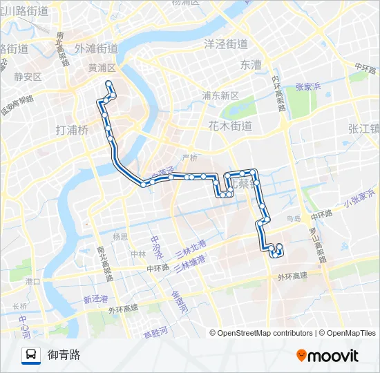 969路 Bus Line Map
