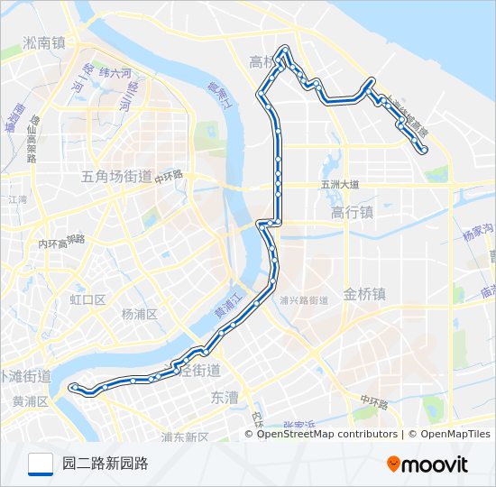 971路 bus Line Map