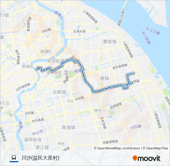 977路 Bus Line Map