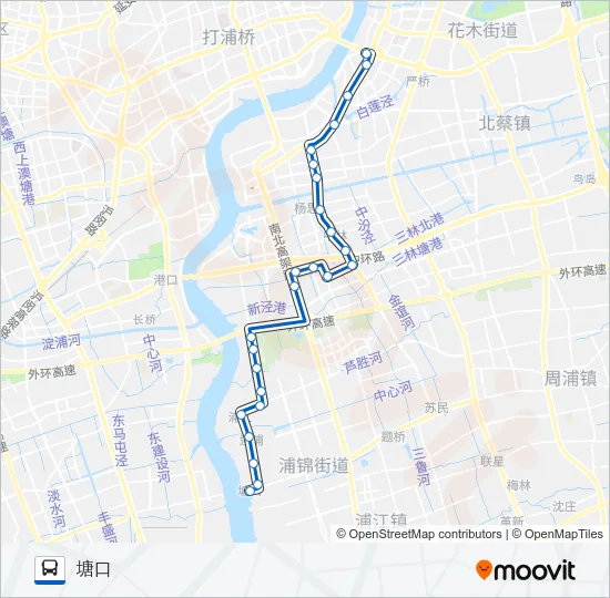 978路 Bus Line Map