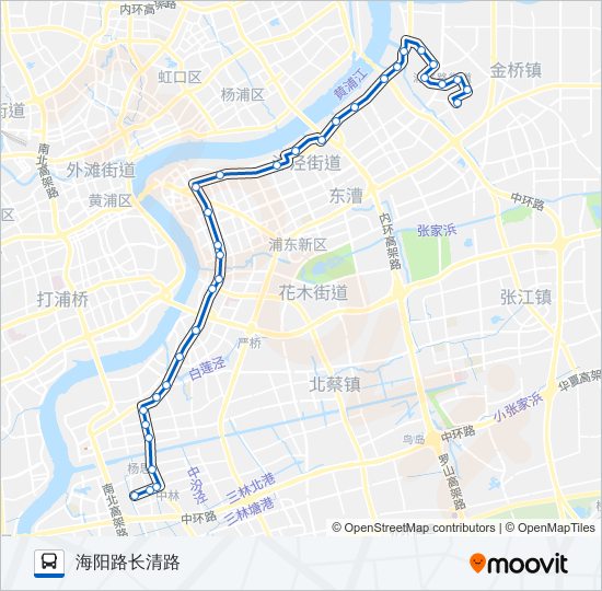 981路 bus Line Map