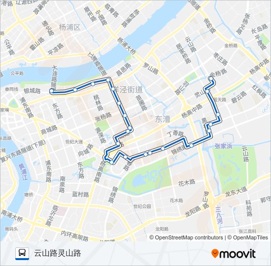 983路 bus Line Map