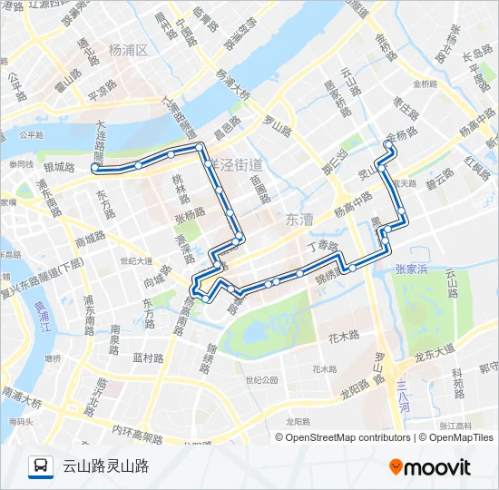 983路 Bus Line Map