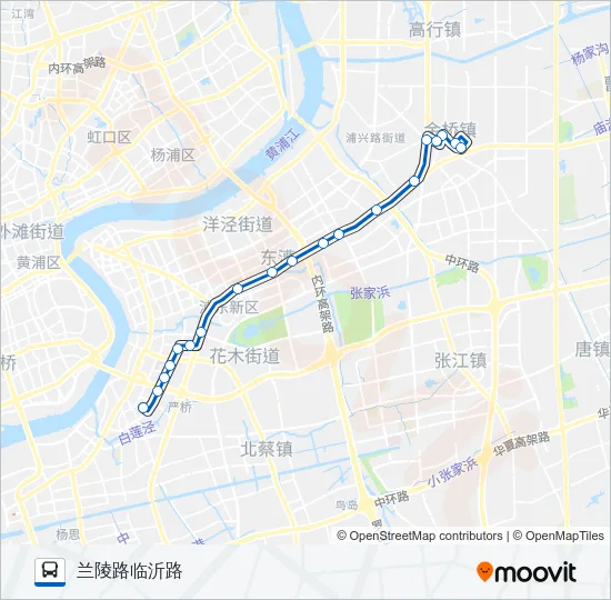 984路 Bus Line Map