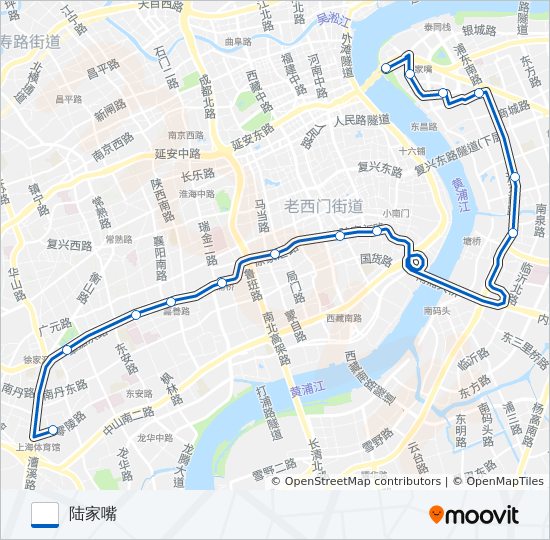 985路 bus Line Map