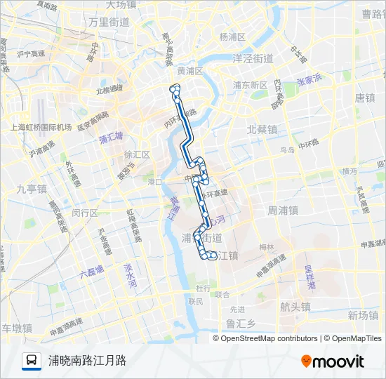 986路 Bus Line Map