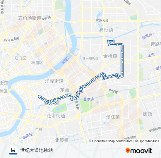 987路 Bus Line Map