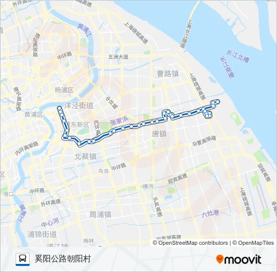 989路 Bus Line Map