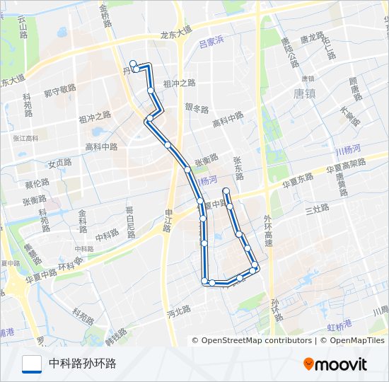 990路 bus Line Map