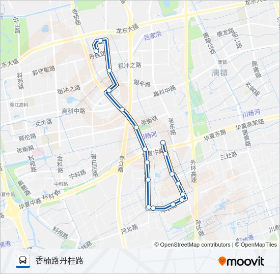 公交990路的线路图