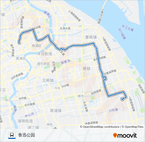 991路 Bus Line Map