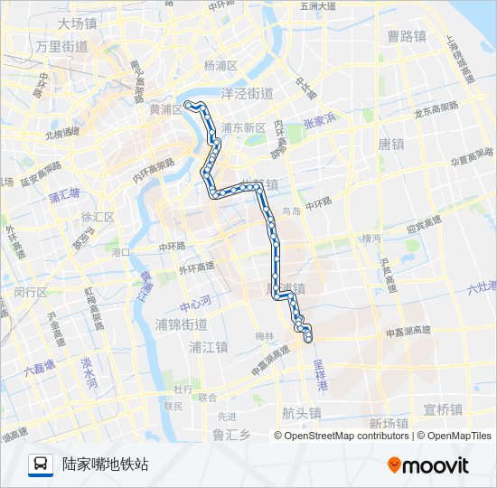 992路 Bus Line Map