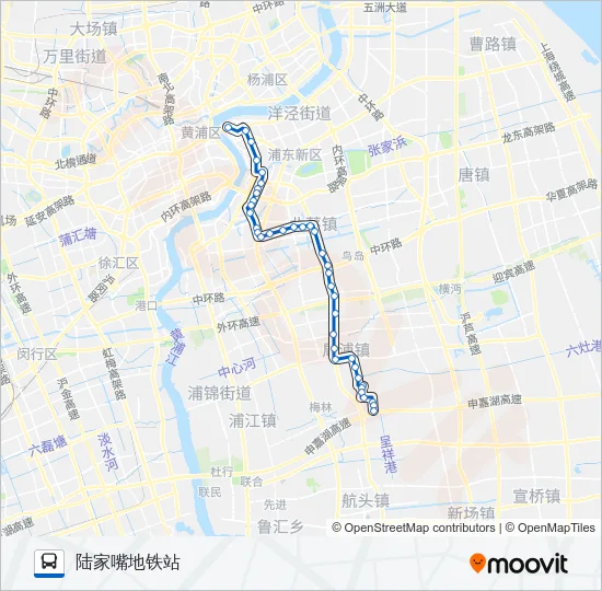 992路 Bus Line Map
