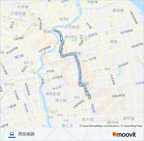 992路 Bus Line Map